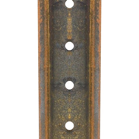 Orchard Valley Supply Metal End Posts - Ribbed Back Posts