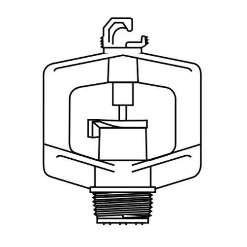 Toro Mini Sprinklers Gray - 39.0 GPH Toro Micro-Sprinkler VI Classic, 3/8" Inlet