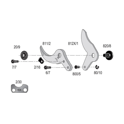 Orchard Valley Supply Felco 812 Replacement Parts