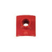 Orchard Valley Supply Bondable Saddle for PVC Pipe 3/4" Socket x 1" Spigot x 5" Saddle - Red