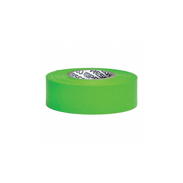 Orchard Valley Supply Flag Tape - Tie Off Tape Lime / Individual - 1 Total Roll
