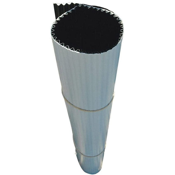 OrchardValleySupply.com Tree Guards 8” x 18” Corrugated Plastic Tree Guard/Wrap - Black/White