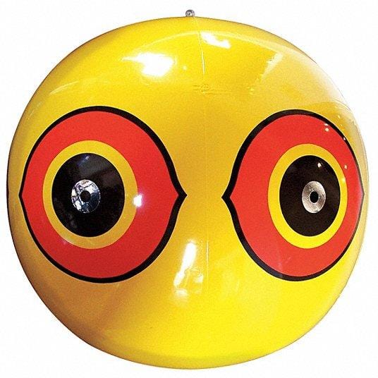 Orchard Valley Supply Bird Control Yellow Bird Control Scare Eye Balloons