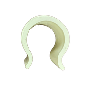 Orchard Valley Supply Omega Clips 1.2" PVC