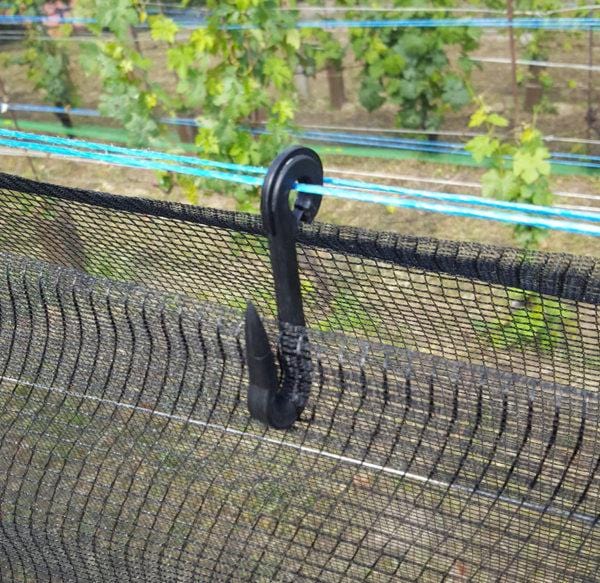 Orchard Valley Supply Molded Hook for Netting and Cloth