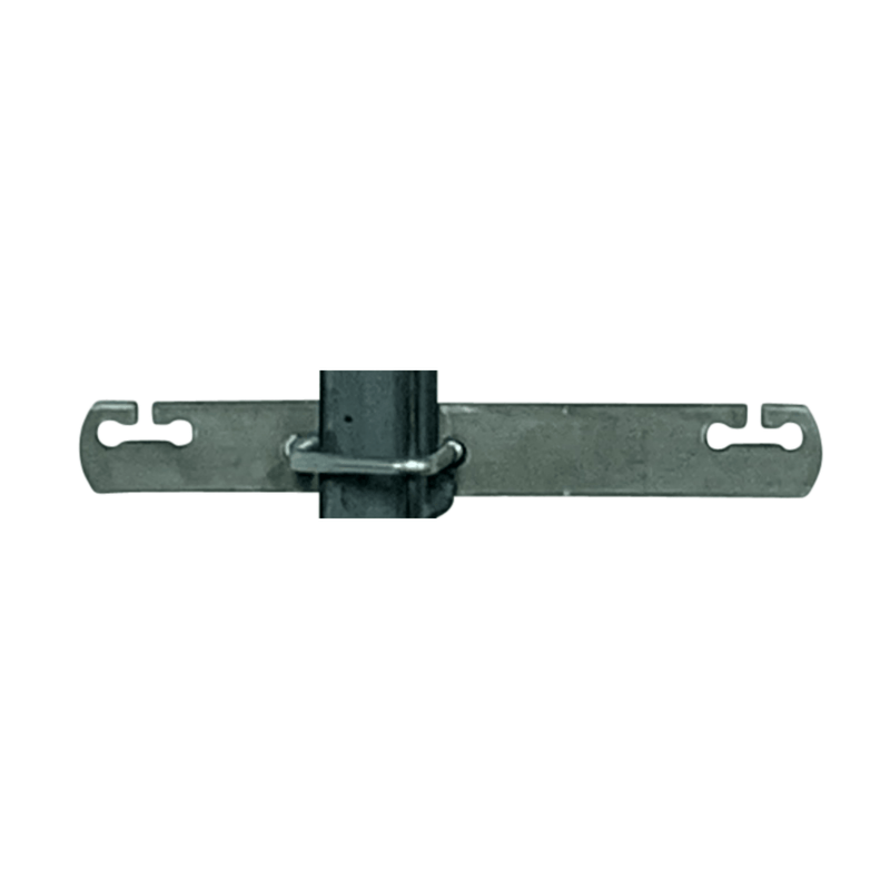 Orchard Valley Supply Offset Crossarms (for T-Posts) 8" x 1" 13 Gauge Offset