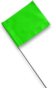 Orchard Valley Supply Marking Flag with Metal Rod 100/Bundle