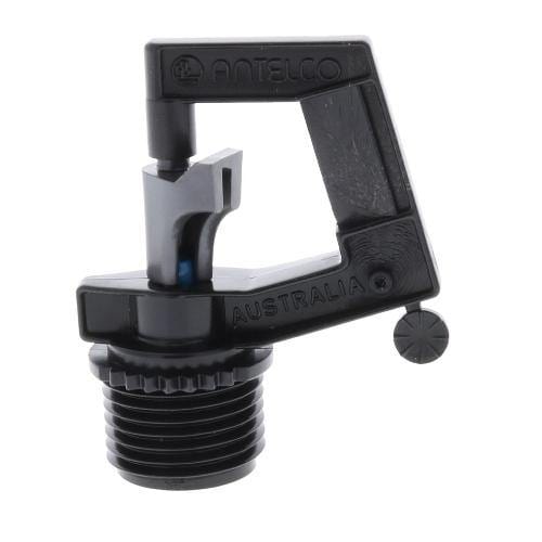 Orchard Valley Supply MNPT 1/2 in. Rotor Rain Mini Sprinkler with 0.07 in. Blue Orifice