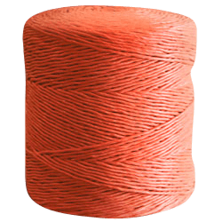 Orchard Valley Supply Orange Poly Twine - 3,600'/roll