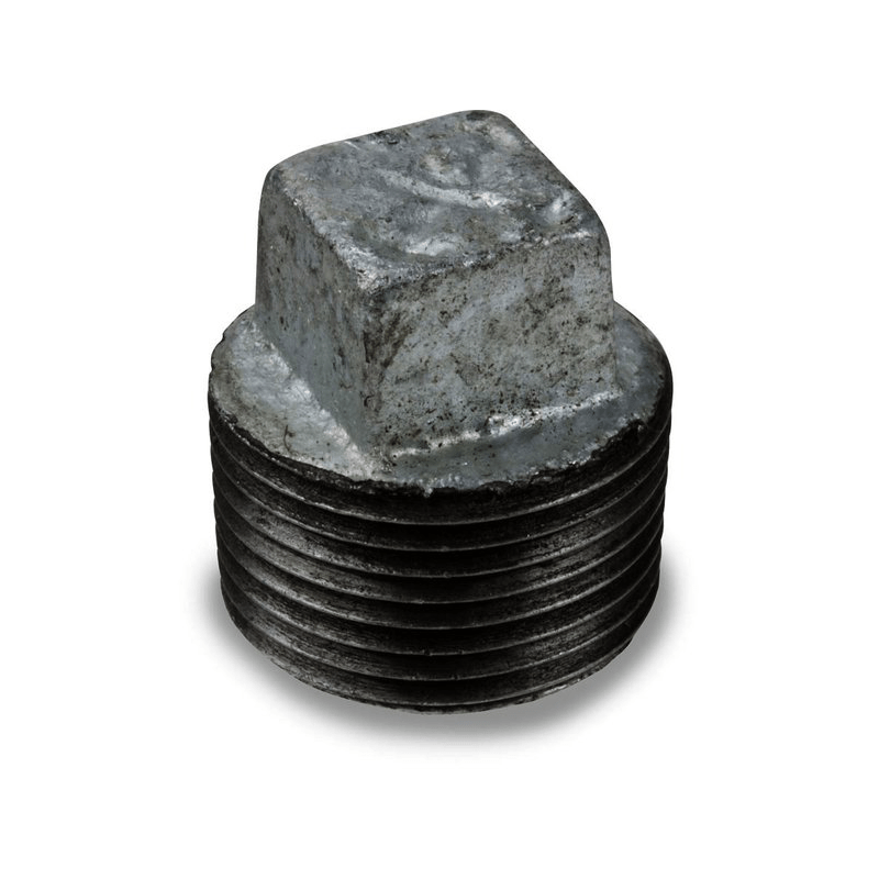 Orchard Valley Supply Galvanized Square Head Plug
