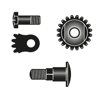 Orchard Valley Supply Felco 16 Replacement Parts 6/90 Kit: bolt and nut