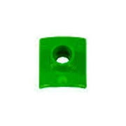 Orchard Valley Supply Bondable Saddle for PVC Pipe 1/2" Socket x 3/4" Spigot x 4" Saddle - Green