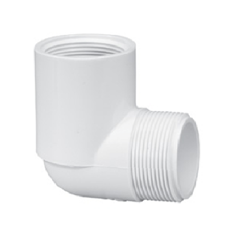 Orchard Valley Supply Schedule 40 PVC 90° Street Elbow - MPT x FPT