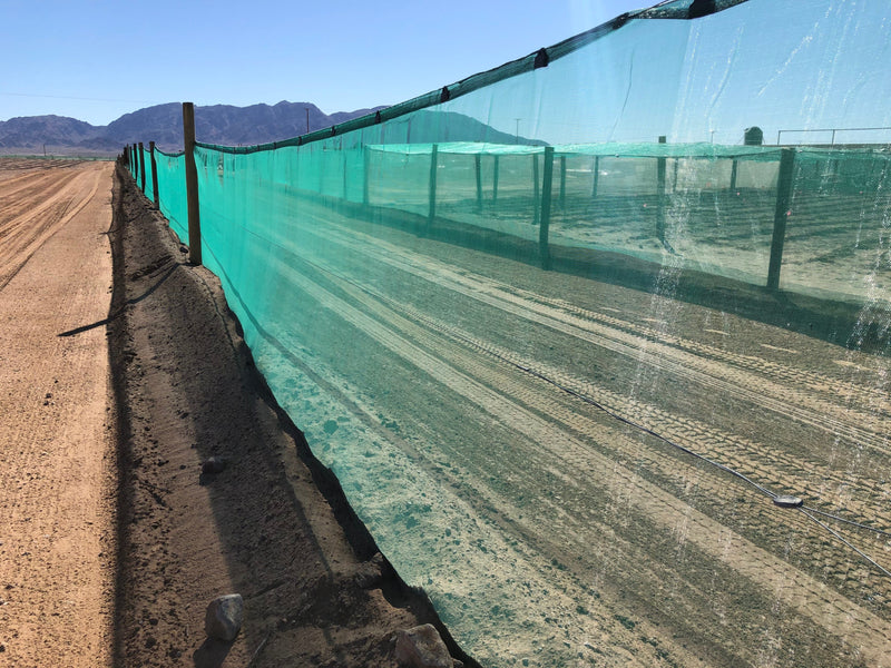 Orchard Valley Supply Shade Cloth / Windscreen Green / 8.2' x 328'