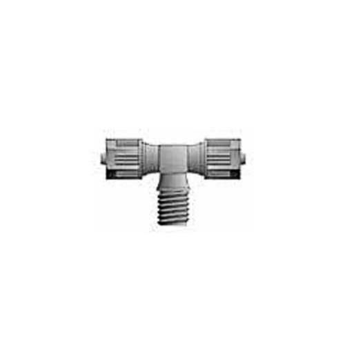 Orchard Valley Supply Netafim 6mm x 6mm x 1/8 in. Plastic Male Branch Tee - 76400-004210