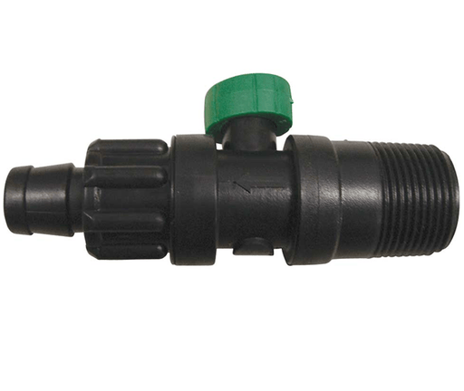 Jain Irrigation Valves Jain 5/8 x 3/4 in. MPT Tape-Loc Shut-off Valve